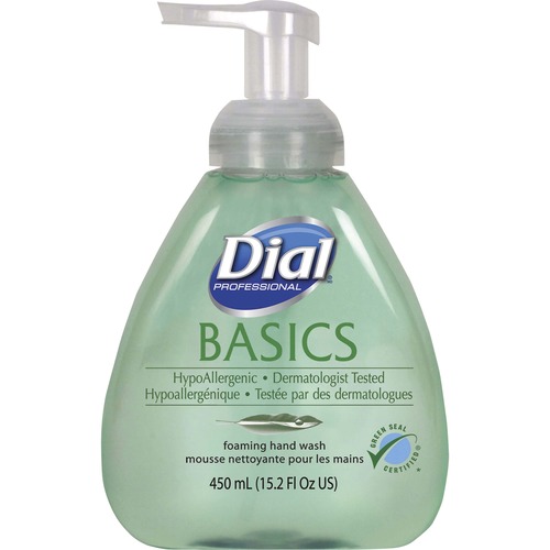 Basics Foaming Hand Soap, Original, Honeysuckle, 15.2 Oz Pump Bottle, 4/carton