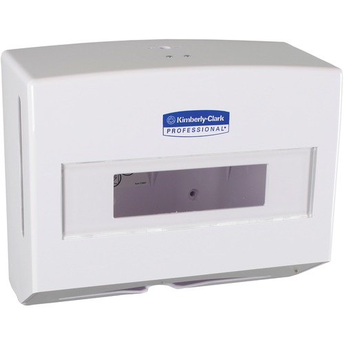 SCOTTFOLD COMPACT TOWEL DISPENSER, 13.3 X 10 X 13.5 PEARL WHITE