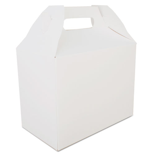 Carryout Barn Boxes, 8 7/8 X 5 X 6 3/4, White, 150/carton