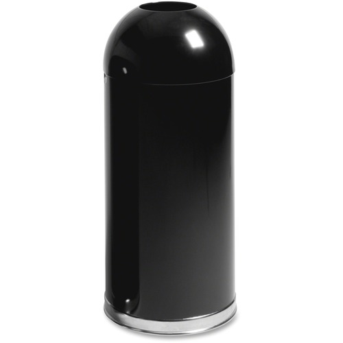 RECEPTACLE,15-GAL,OPEN,BK