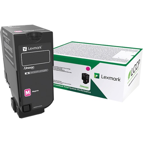 Lexmark 74C0SMG (TAA Compliant Version of 74C1SM0) Magenta OEM Toner Cartridge