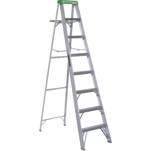 Louisville Ladders  Louisville Ladder 8', 25-1/2"x6"x97-1/2", Aluminum