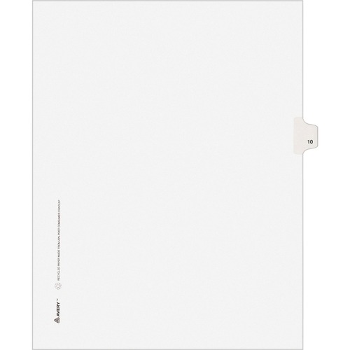 DIVIDERS,INDEX,SIDETAB,10