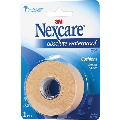 Absolute Waterproof First Aid Tape, Foam, 1" X 180"