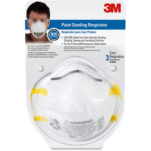 3M  Particulate Respirator, N95, 20/BX, White