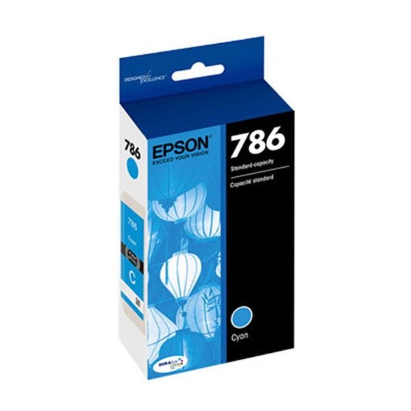 Epson T786220 (Epson 786) Cyan OEM Ink Cartridge