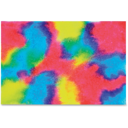 Roylco  Color Diffusing Paper, 12"x18", 50Sht/PK, White