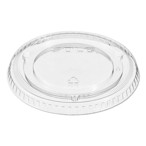 NON-VENTED CUP LIDS, FITS 9-22 OZ. CUPS, CLEAR, 1000/CARTON