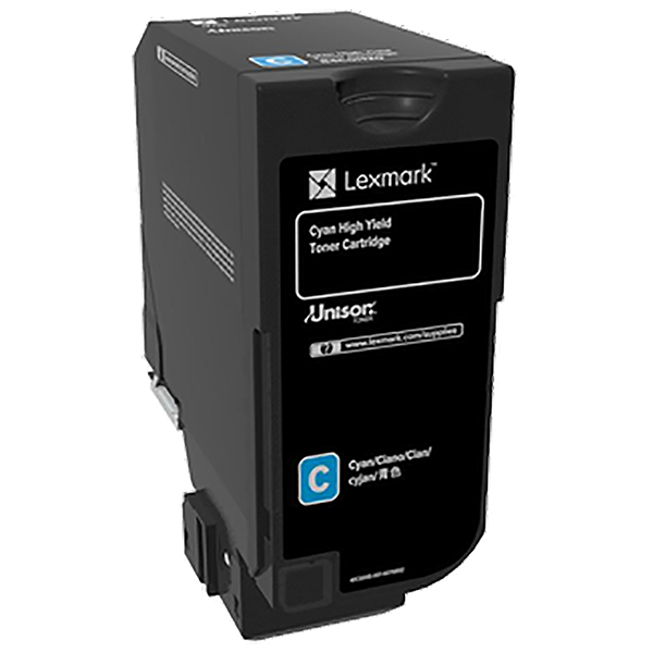 Lexmark 84C0H20 Cyan OEM High Yield Toner Cartridge