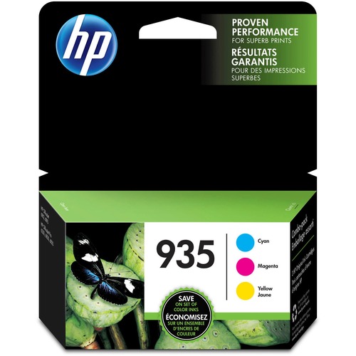 Hewlett-Packard  Inkjet Cartridge, HP 935, 3/PK, 400 Page Yield, Magenta