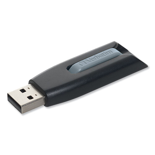 STORE 'N' GO V3 USB 3.0 DRIVE, 8 GB, BLACK/GRAY