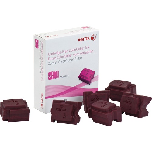 Xerox 108R01015 Magenta OEM ColorQube Ink (6/Box)