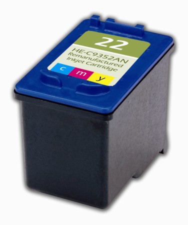 GT American Made C9352AN Color OEM replacement Inkjet Cartridge