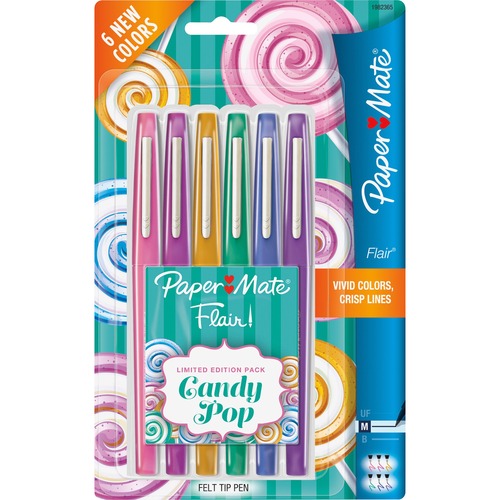 PEN,FLAIR,CNDYPOP,MED,6PK