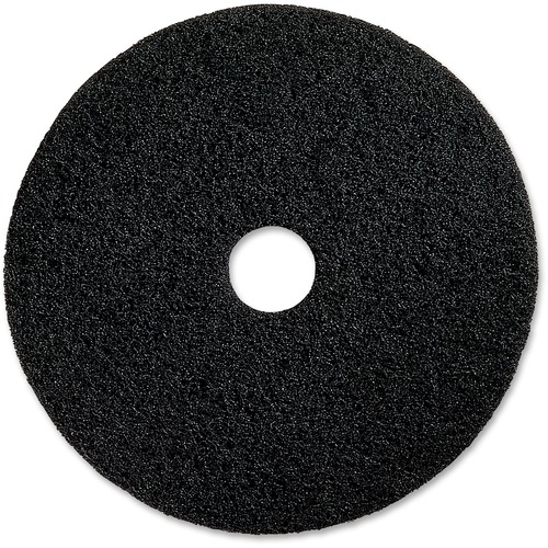 Genuine Joe  Hi Pro Stripping Pad, 20", 5/CT, BK