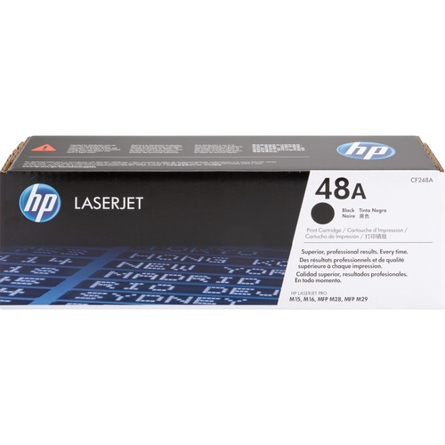 Hewlett-Packard  Toner Cartridge, HP 48A, 1000 Page Yield, Black