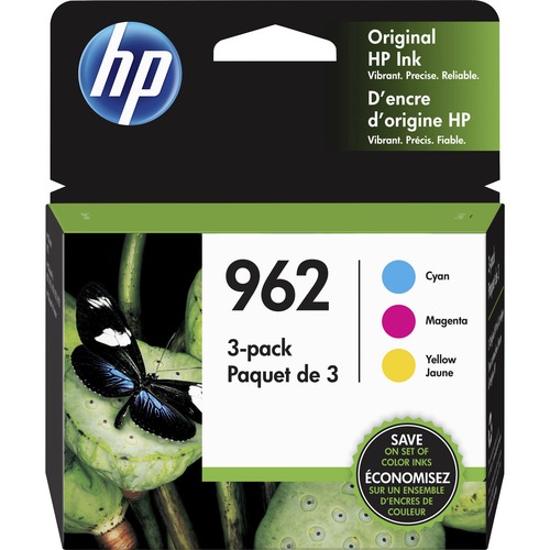 Hewlett-Packard  Ink Cartridge, f/ OfficeJet Pro 9015, 700 Pages, 3/PK, AST