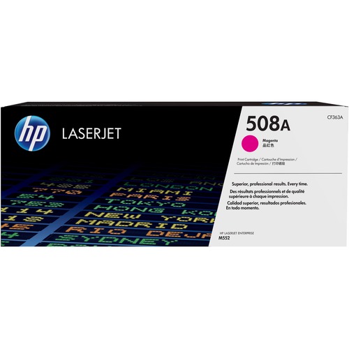 Hewlett-Packard  Toner Cartridge, HP 508A, 5000 Page Yield, Magenta