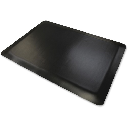 Pro Top Anti-Fatigue Mat, Pvc Foam/solid Pvc, 36 X 60, Black