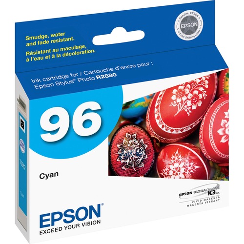 Epson T096220 (Epson 96) Cyan OEM Inkjet Cartridge
