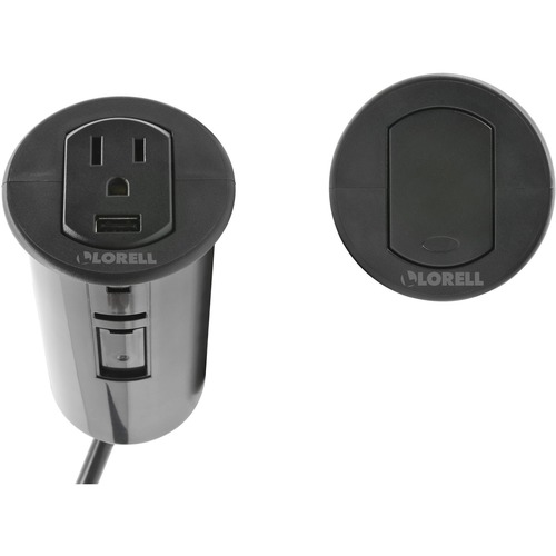 POWERSOCKET, IN DESK, W/USB