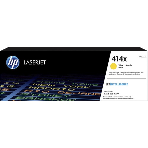 Hewlett-Packard  Toner Cartridge, HP 414X, 7500 Yield, YW