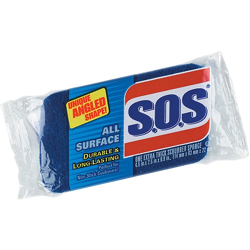Clorox Company  Scrubber Sponges, All Surface, 2-1/2"x4-1/2", 12/CT, BE