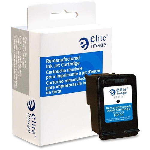Elite Image  Inkjet Cartridge, 11ml, 450 Page Yield, Black