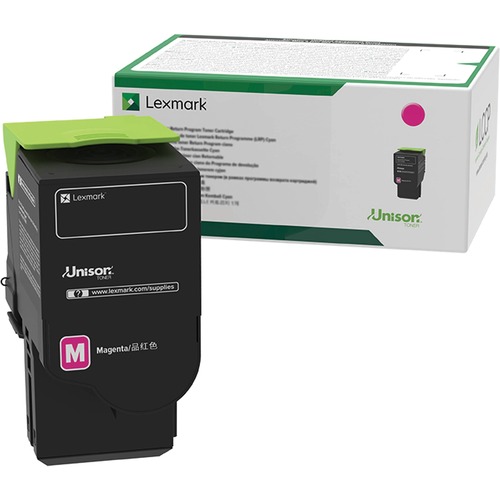 Lexmark 80C0HMG (TAA Compliant Version 80C1HM0) Magenta OEM Toner Cartridge