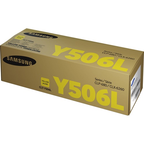 Samsung CLT-Y506L Yellow OEM Toner Cartridge