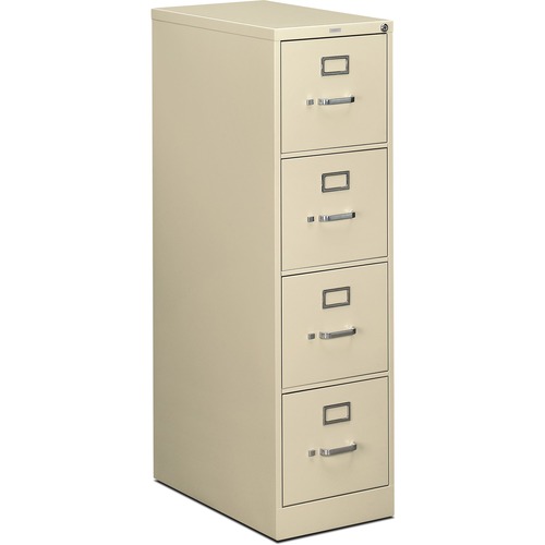 510 SERIES FOUR-DRAWER FULL-SUSPENSION FILE, LETTER, 15W X 25D X 52H, PUTTY