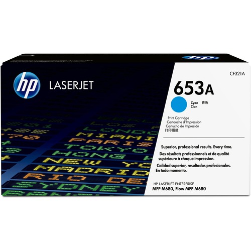 Hewlett-Packard  Toner Cartridge, HP652A, 11,500 Pg Yld, Cyan