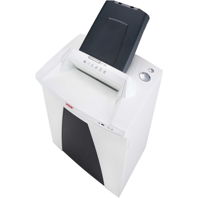 HSM SECURIO AF500 L4 Micro-Cut Shredder with Automatic Paper Feed; includes automatic oiler