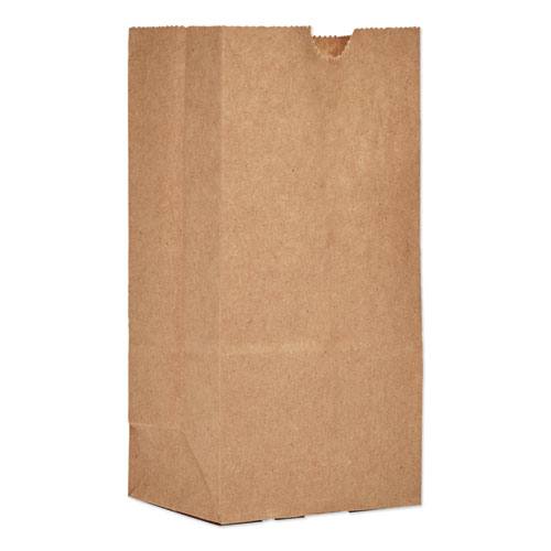 GROCERY PAPER BAGS, 30 LBS CAPACITY, #1, 3.5"W X 2.38"D X 6.88"H, KRAFT, 500 BAGS