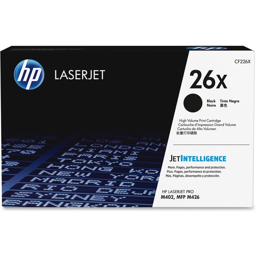 Hewlett-Packard  Toner Cartridge, HP 26X, 9000 Page Yield, Black