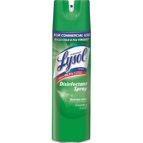 Disinfectant Spray, Country Scent, 19 Oz Aerosol Can