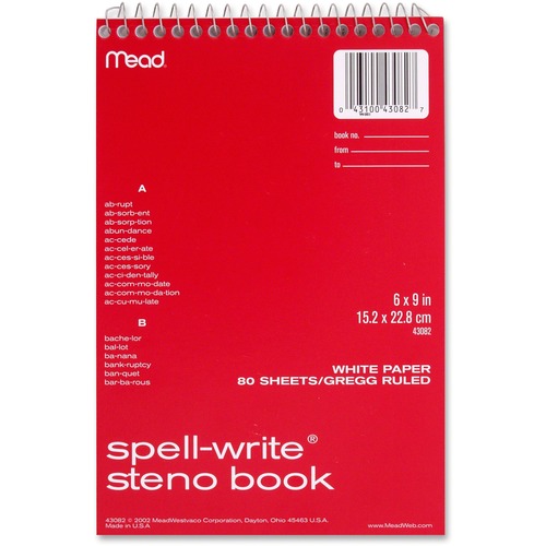 BOOK,STENO,SPELL,WRTE,AST