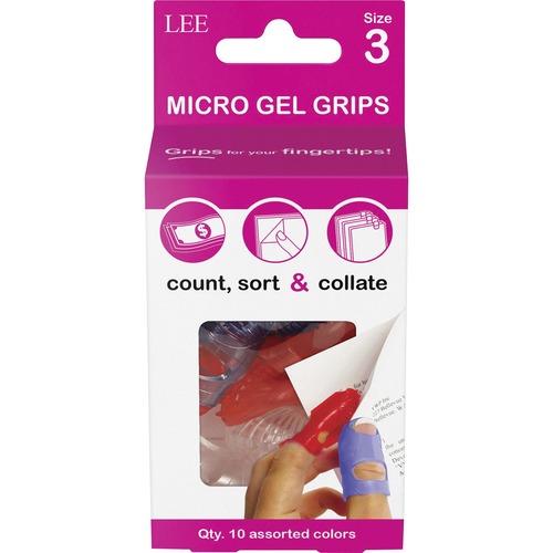 GRIP,FINGERTIP,SIZE 3,10PK