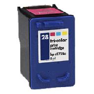 GT American Made C8728AN Tri-Color OEM replacement Inkjet Cartridge