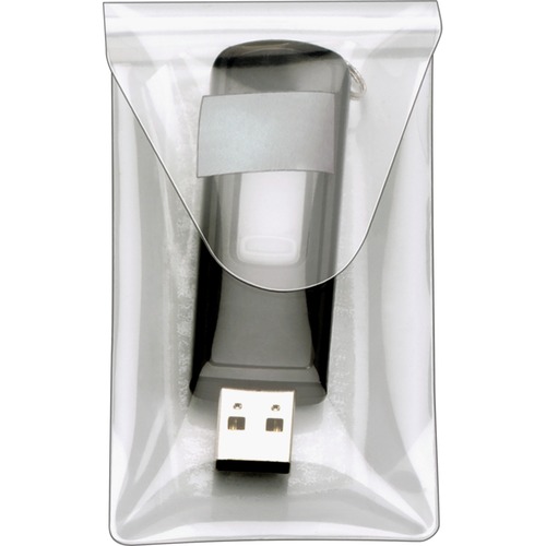 POCKET,USB,3.4X2,POLY,CLEAR