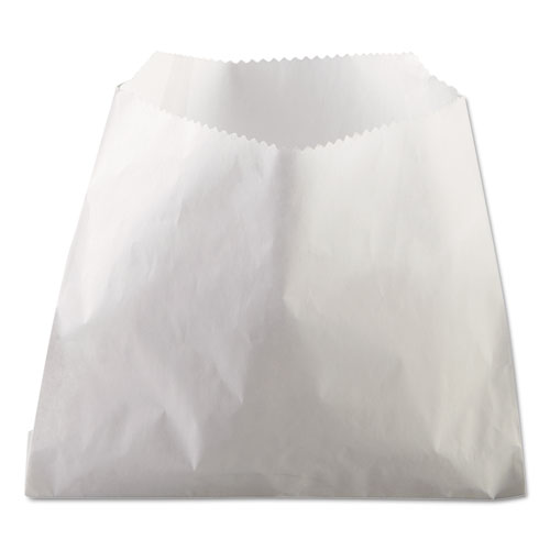 FRENCH FRY BAGS, 5.5" X 4.5", WHITE, 2,000/CARTON