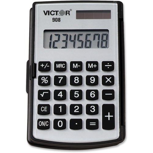 908 Portable Pocket/handheld Calculator, 8-Digit Lcd