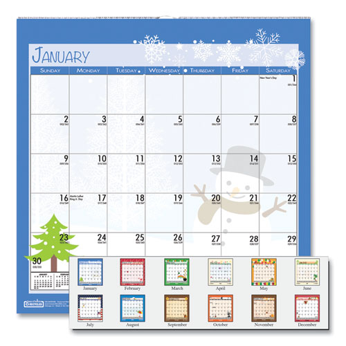 CALENDAR,WALL,SEASONL,SM