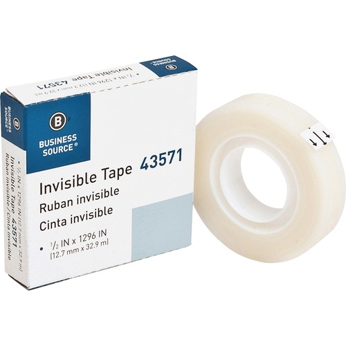 TAPE,ROLL,INVIS,1/2"X1296"