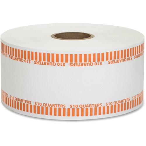 PAP R Products  Automatic Coin Rolls, Quarters, 1900/RL, Orange