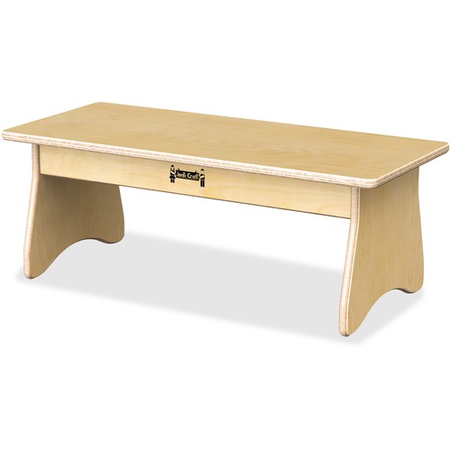 Jonti-Craft, Inc.  Children's Komfy Coffee Table, 10"x27"12", Baltic