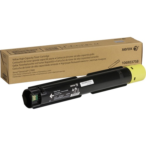 Xerox 106R03758 Yellow OEM Toner Cartridge