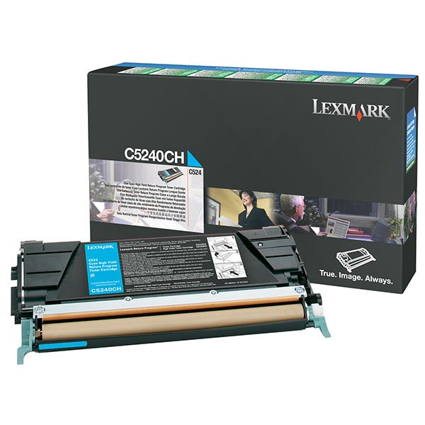 Lexmark C5246CH (TAA Compliant Version C5240CH) Cyan OEM Toner Cartridge