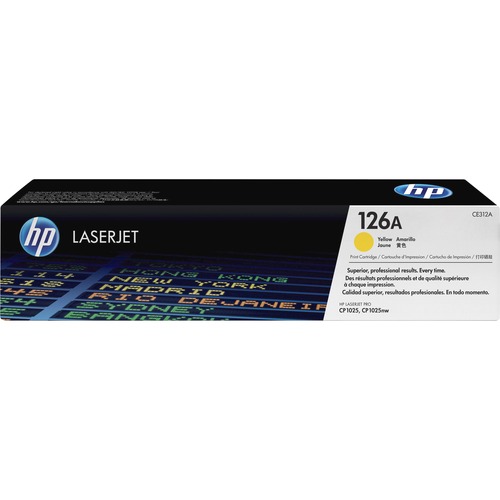 Hewlett-Packard  Toner Cartridge, 1000 Page Yield, Yellow