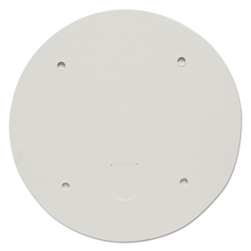 Paper Lids For 83oz Food Containers, White, Vented, 7.2" Dia, 100/carton